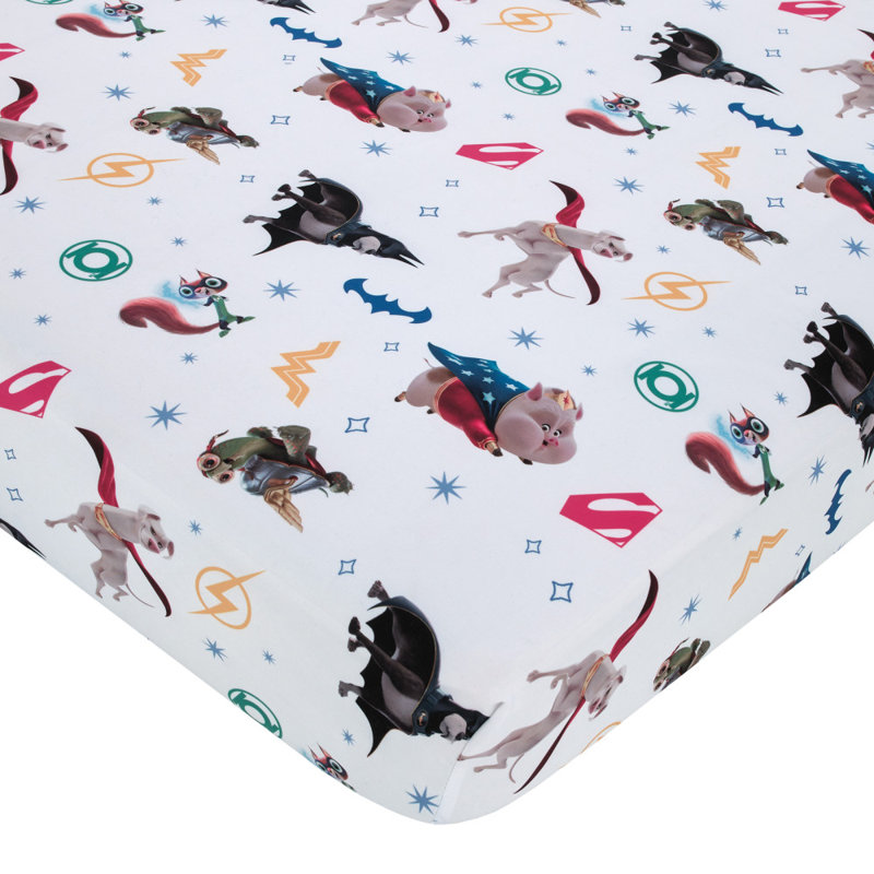 Reversible Animals 100% Polyester Toddler Sheet