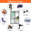 12 Pair Overdoor Shoe Organiser