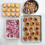 Brilliant Bakeware Essential Nonstick Baking Pan Set, Half Sheet, 9X13, Muffin, 9" Round