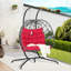Chaise suspendue en rotin pour 2 personnes-1867021944