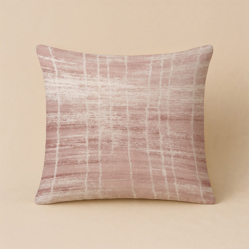 Indoor and Outdoor Throw Pillow, Square 20", Gray Abstract 22