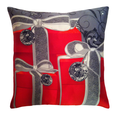 Holiday Elegance Down Throw Pillow