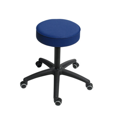 Adjustable Height Industrial Stool Lab Stool with Removable Casters/Wheels