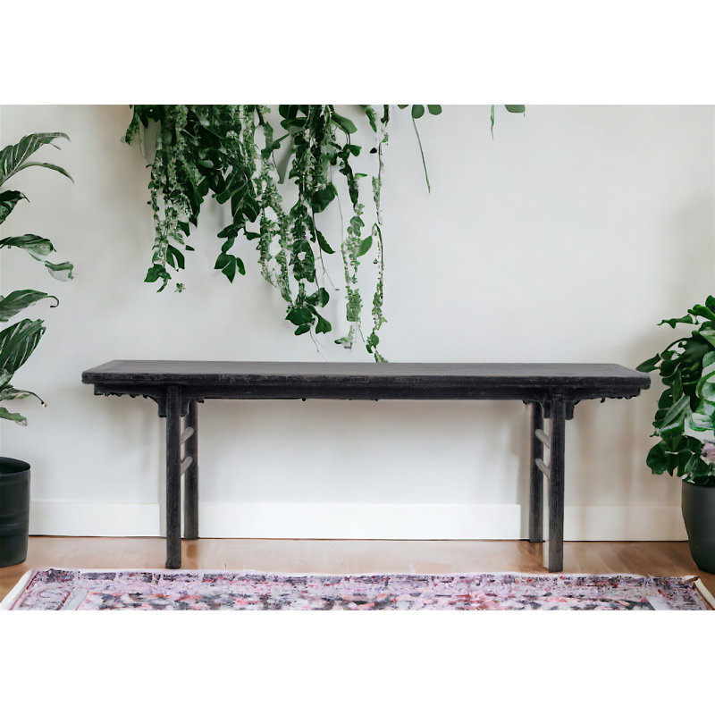 Console Rustic Black Patina