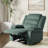 Ameiah Upholstered Gray Green Corduroy Manual Push Back Recliner Chair with Wingback-381254192