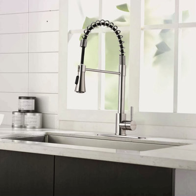 Commercial Kitchen Sink Faucet With Deck Plate