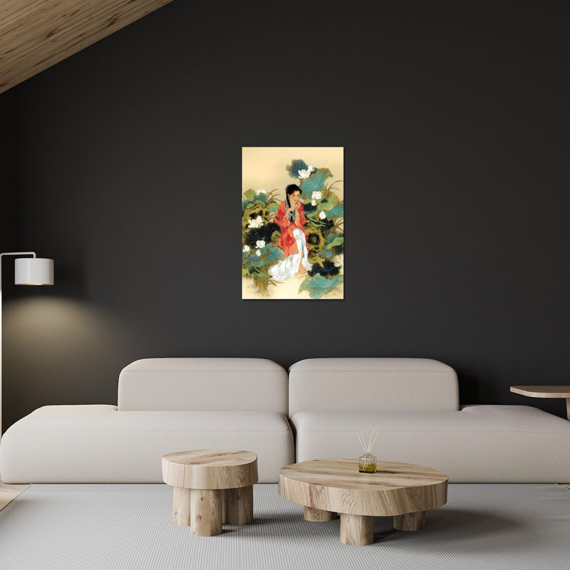 «Follow My Heart», impression sur verre acrylique, H 24 po x l 16 po x P 0,25 po