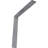 2"W x 14"D x 14"H Hamilton Steel Bracket, Antiqued Silver-64105884-64105885