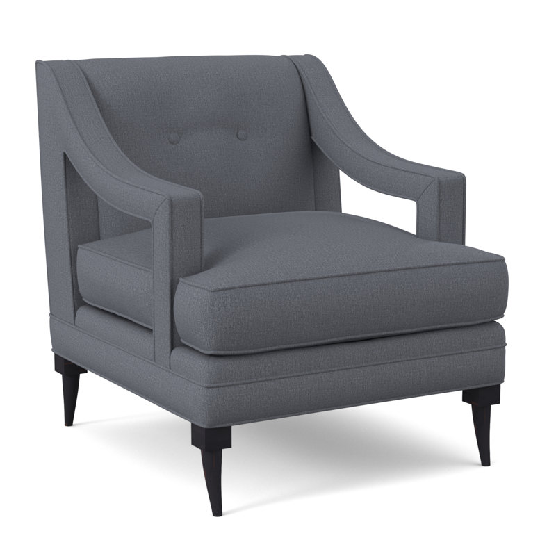 Perry Armchair, Vintage Ebony, Elise Harbor