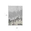 Tapis intérieur lavable abstrait 8 pi x 10 pi gris