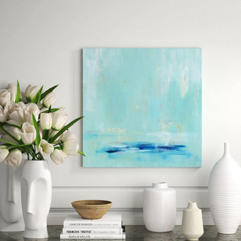 Calm Azure par Barclay Butera - impression, Plexi, H 24 po x l 24 po