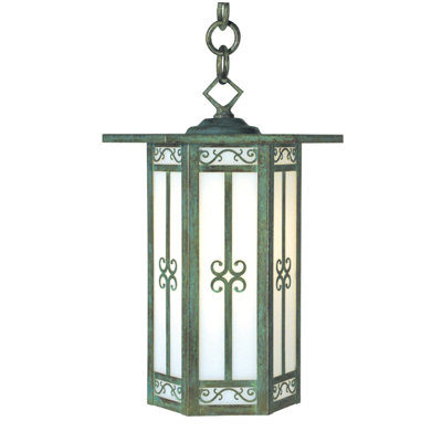 Lily Outdoor Hanging Lantern