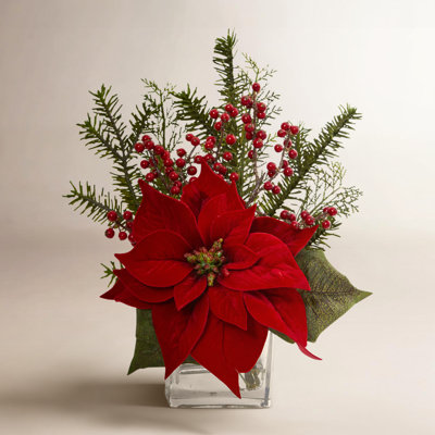 Poinsettia Floral Arrangement