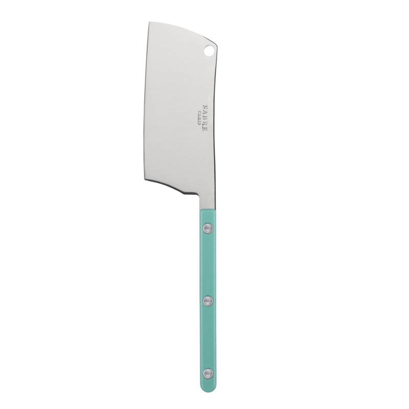 Bistrot Solid Cheese Knife, Pastel Green