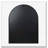 Metal Framed Arched Bathrrom Mirror for Wall-1148774240