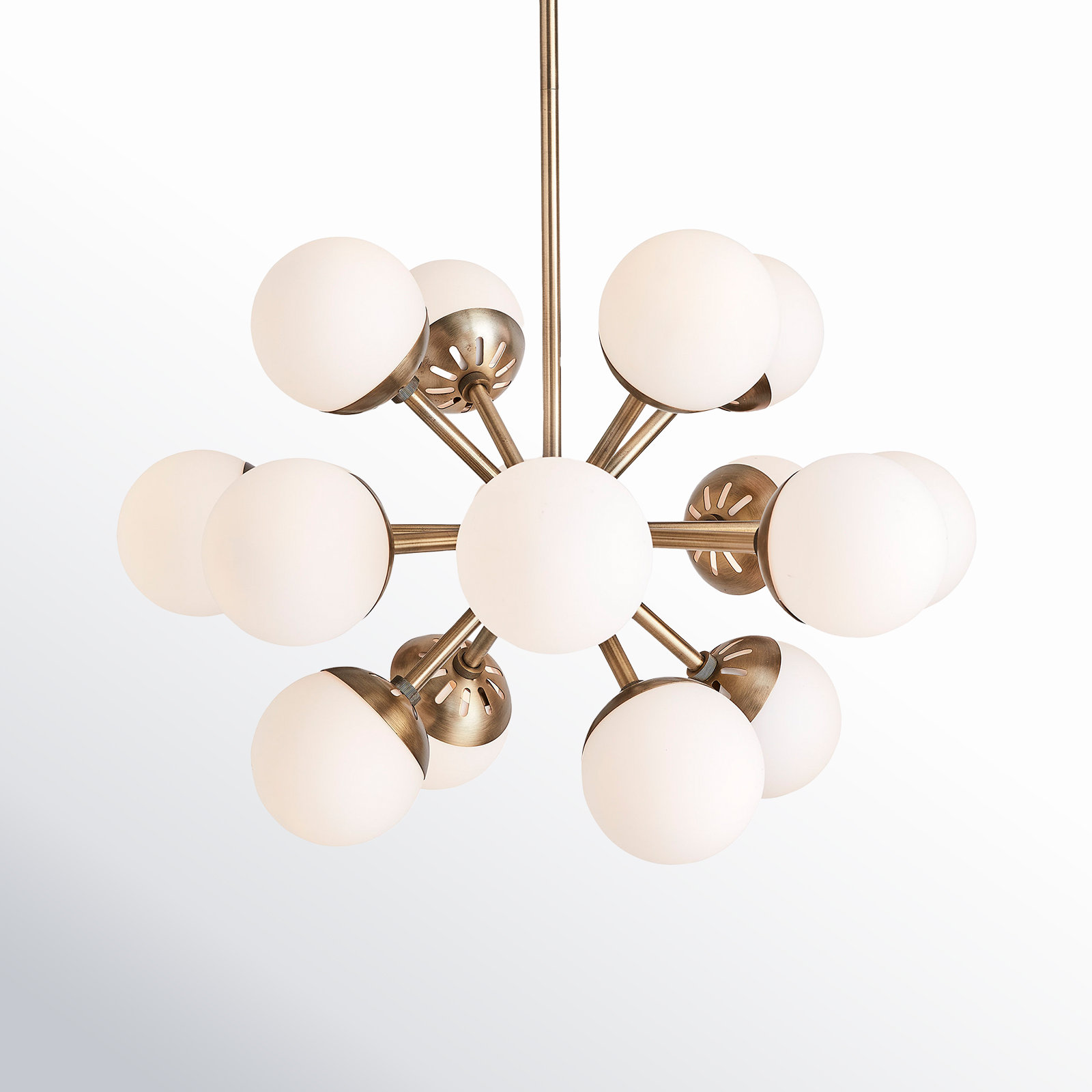 16 - Light Dimmable Sputnik Chandelier