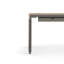 eFloat Quattro, 23 in. D x 58 in. W Sit-Stand Desk with Carbon Black Base, Carbon Black Painted Wood Top, and Black Salzburg Leather Cable Manager-389062322-389062218