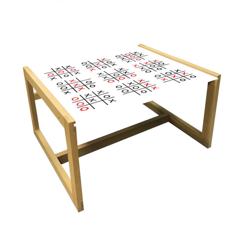 Jamary Sled Coffee Table, 62cm H x 74cm W x 40cm D