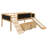 Loft Bed With Staircase And Storage Compartments-79611188