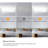 1-Light 35.43'' Rectangular LED Dimmable Flush Mount