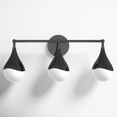 Algiers 3 Light Frosted Dimmable Vanity Light