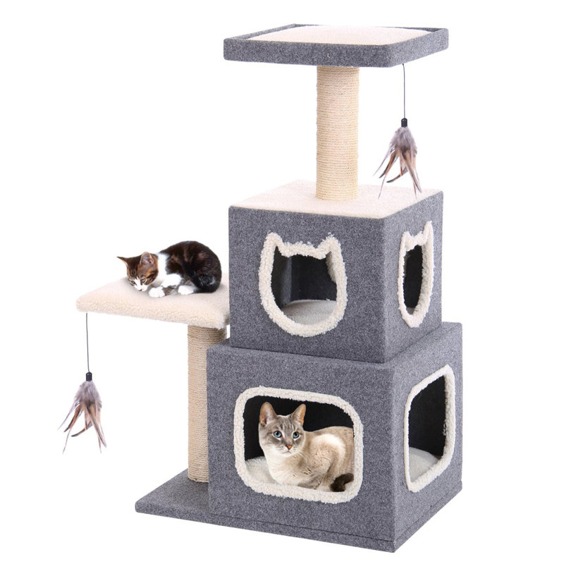 Chrishauna 17'' H Cat Tree