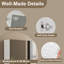 W H Wall Frameless Medicine Cabinet Mirror-121764088