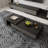 TV Stand For Tvs Up To 85'', Living Room Cabinet Set Includes Extendable TV Stand And Coffe Table With Storage Drawers