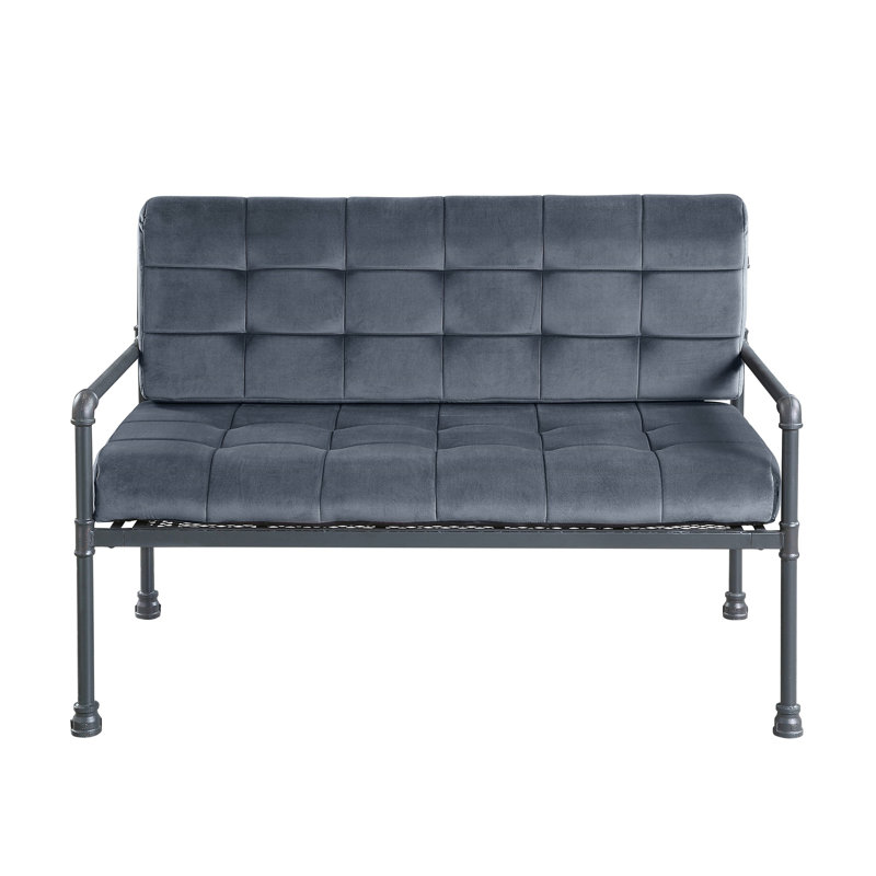 Causeuse en velours Brantley
