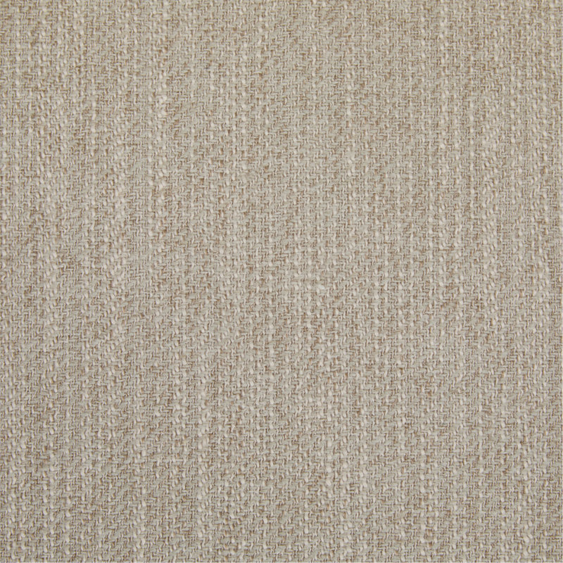 Ensemble de 2 chaises de salle à manger avec dossier coussiné, structure en bois massif, Tissu beige, Noir