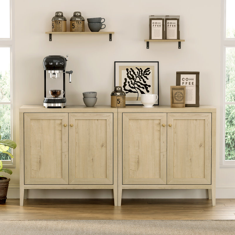 Holtman Accent Cabinet, White Oak, 2