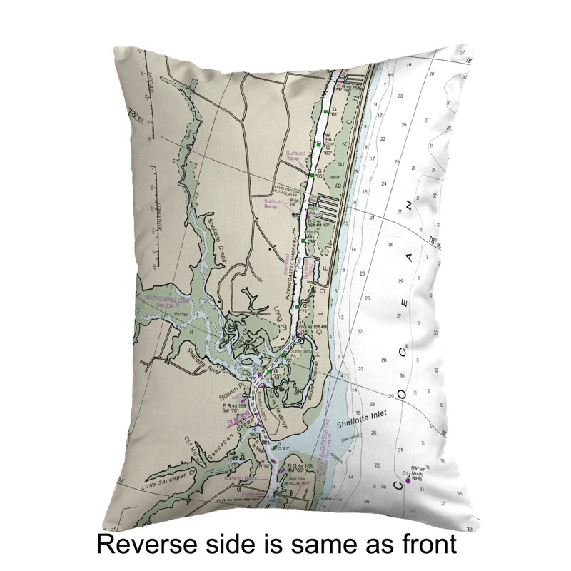  Coussin lombaire intérieur / extérieur Holden Beach, Nc