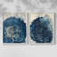 ABSTRACT Series CCVIII - Reproduction encadrée de qualité supérieure - prêt à être accroché - aucun clou requis - aucun clou requis-1002841209-1002841215
