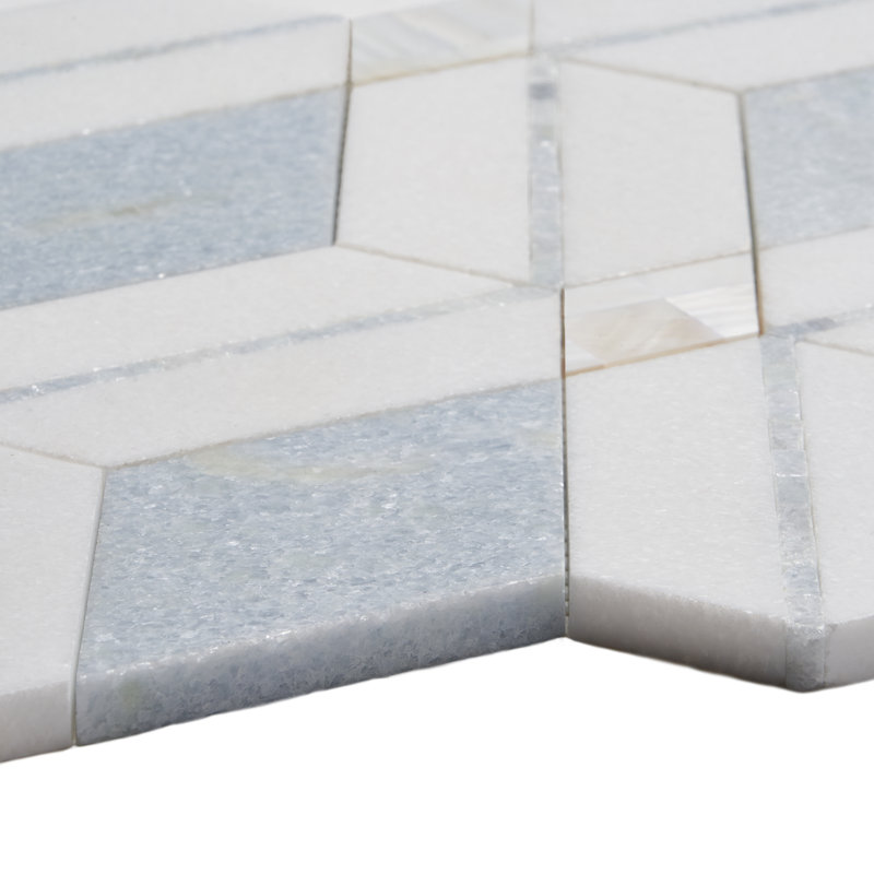 Benes 10.02 W x 10.02 L Tile, Blue Celeste