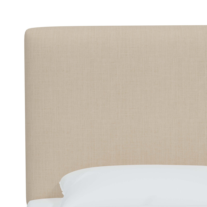 Tête de lit tapissier Eisley, Double, Lin classique