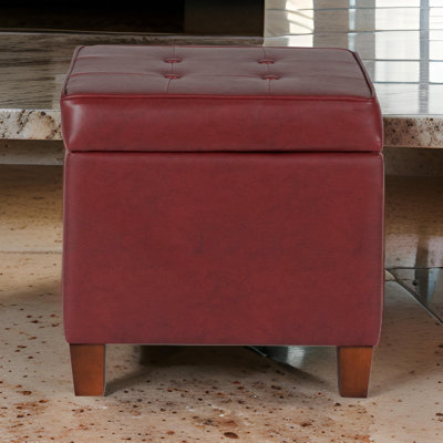 Gamalier Square Tufted Storage Ottoman