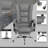 Vinsetto Vibration Massage Office Chair With Heat, Footrest-451389391
