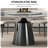 Luxury Modern Microlite Round Dining Table Set-104042619-125120984
