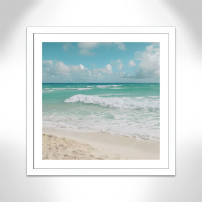 Azjah 'Fresh Waters' Framed Photographic Print