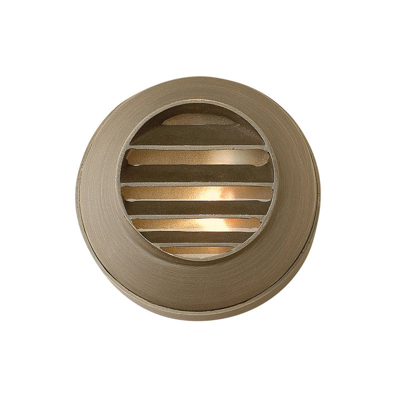 Applique murale ronde à persiennes 12v Hardy Island - Lampe DEL incluse