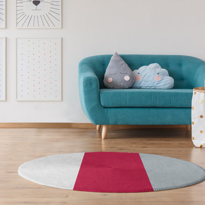 Chenille Striped Indoor Rug