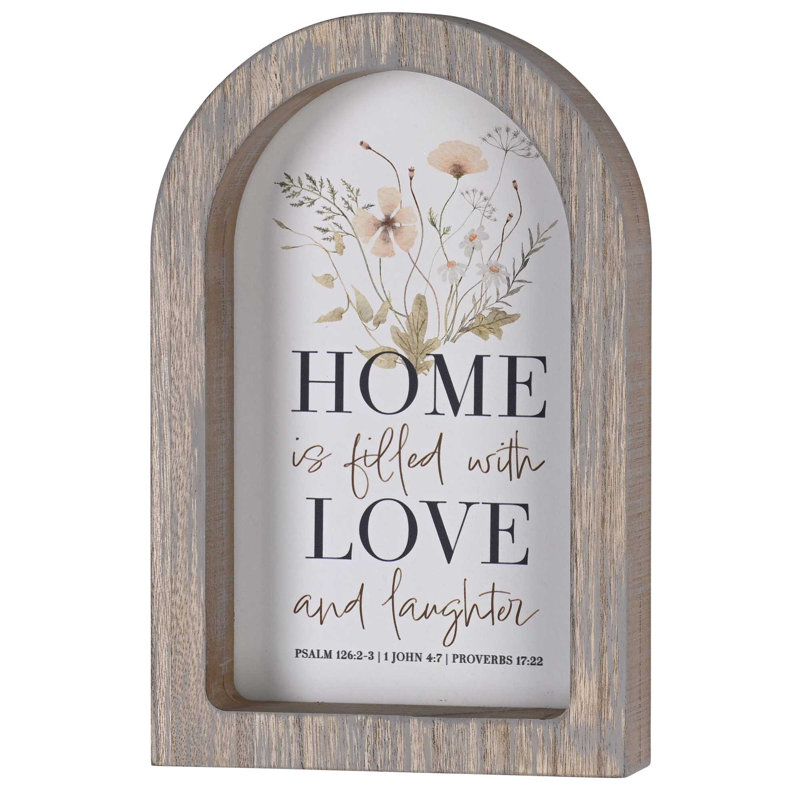 Framed Arch Home Is Filled With Love
