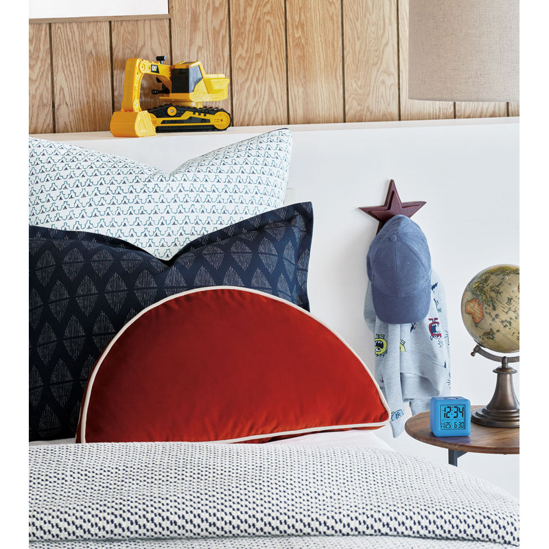 Phineas Square Pillow Cover & Insert, 27"H x 27"W