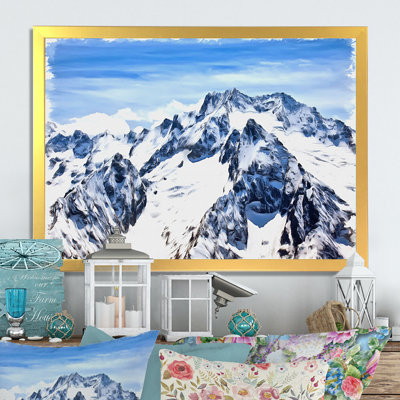 " Rockies Mountain In Winter "