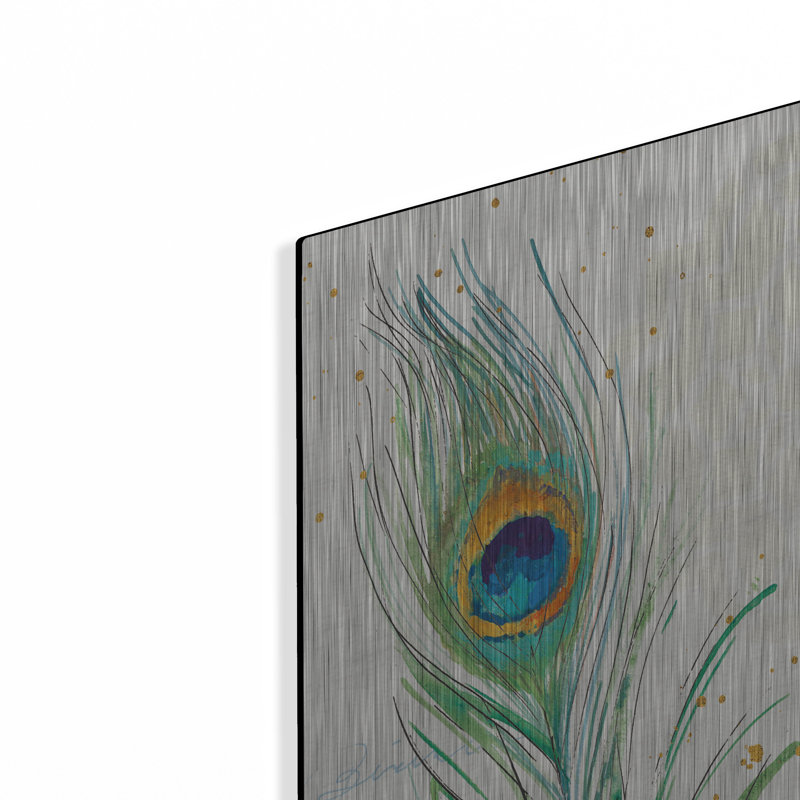 «Peacock Garden VI» par Anne Tavoletti, H 36 po x l 12 po