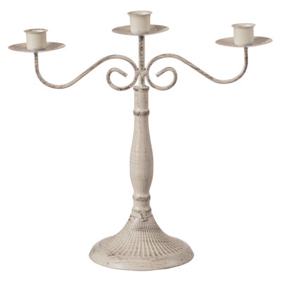 Bougeoir de table en acier inoxydable