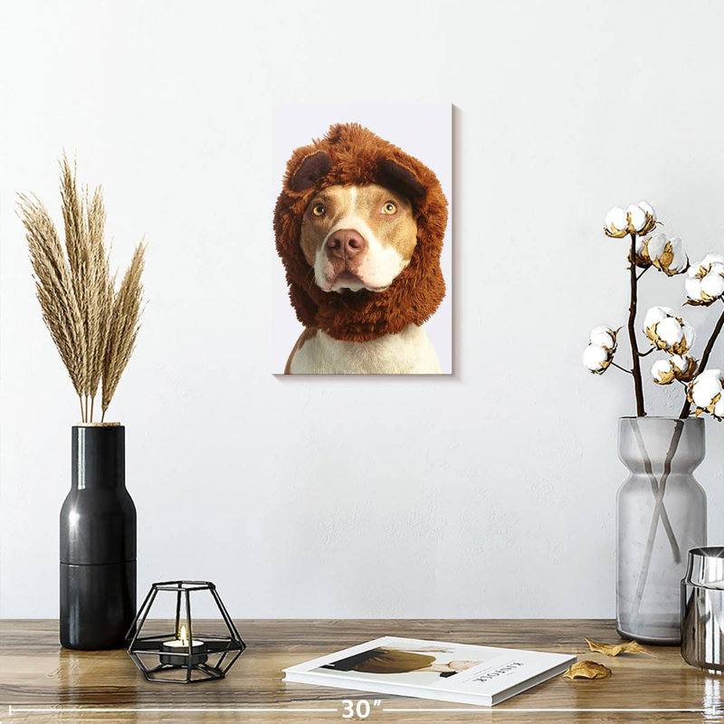 Brampt Dog Fur Headband, 12" H x 8" W