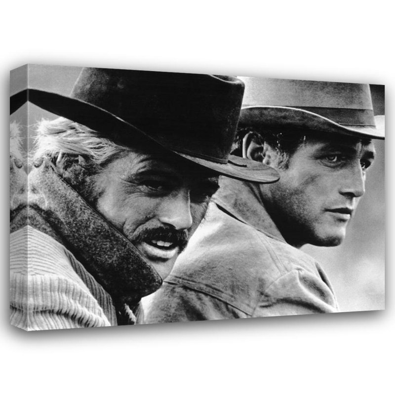 Robert Redford et Paul Newman, H 36 po x l 48 po