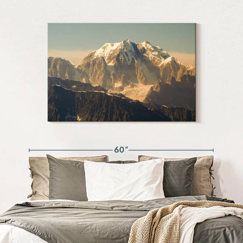 Alvord Snow Mountain Denali, 32" H x 48" W