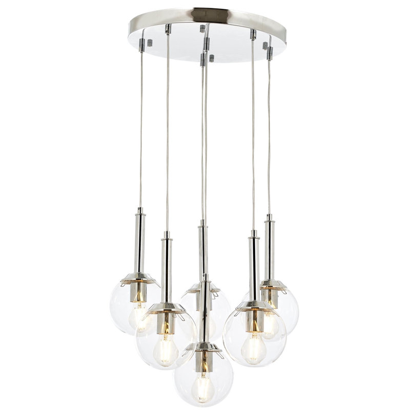 Lustre en grappe à 5 lumières